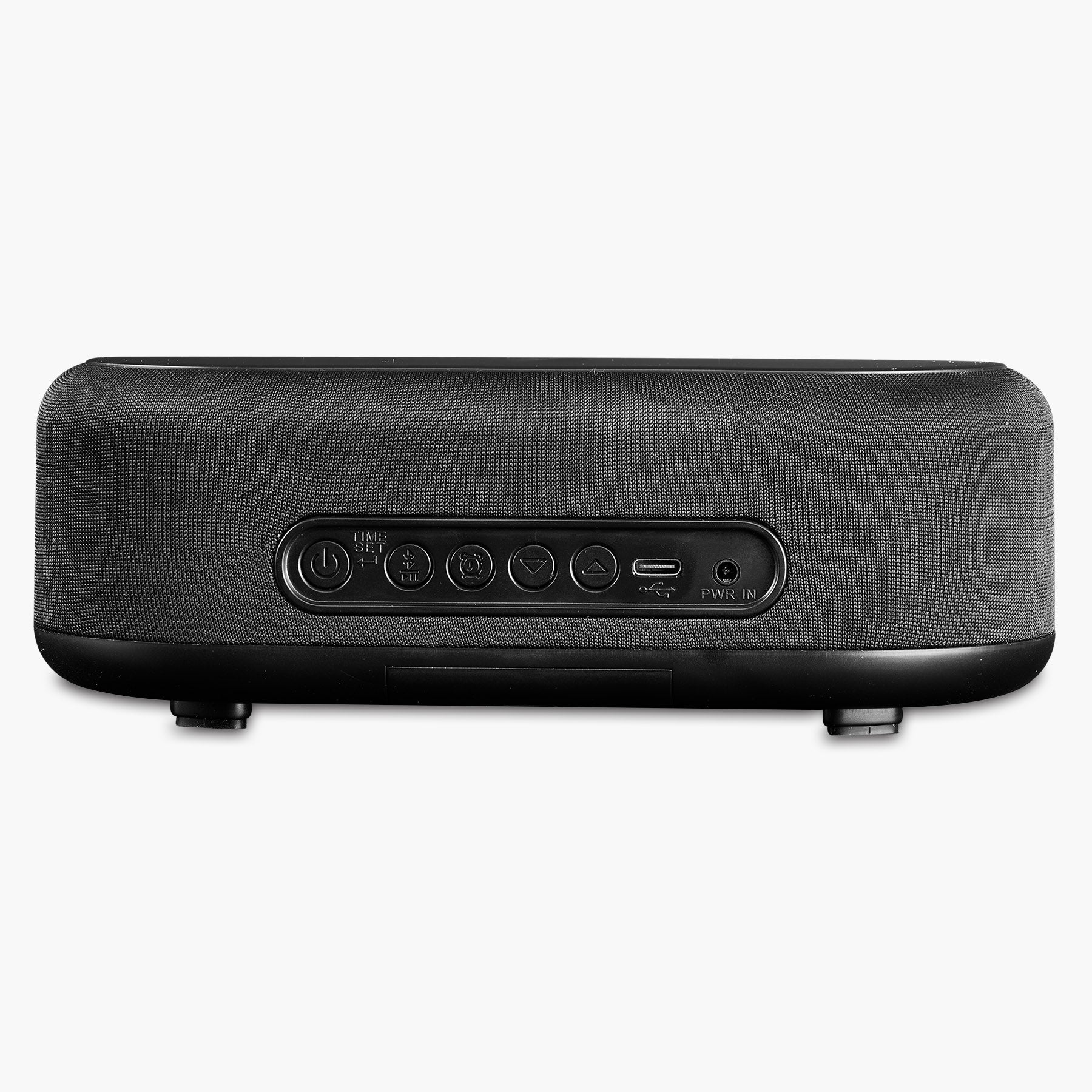 Bluetooth Alarm Clock with Wireless Charger and USB Charging Station (iBTW112) - Image 5