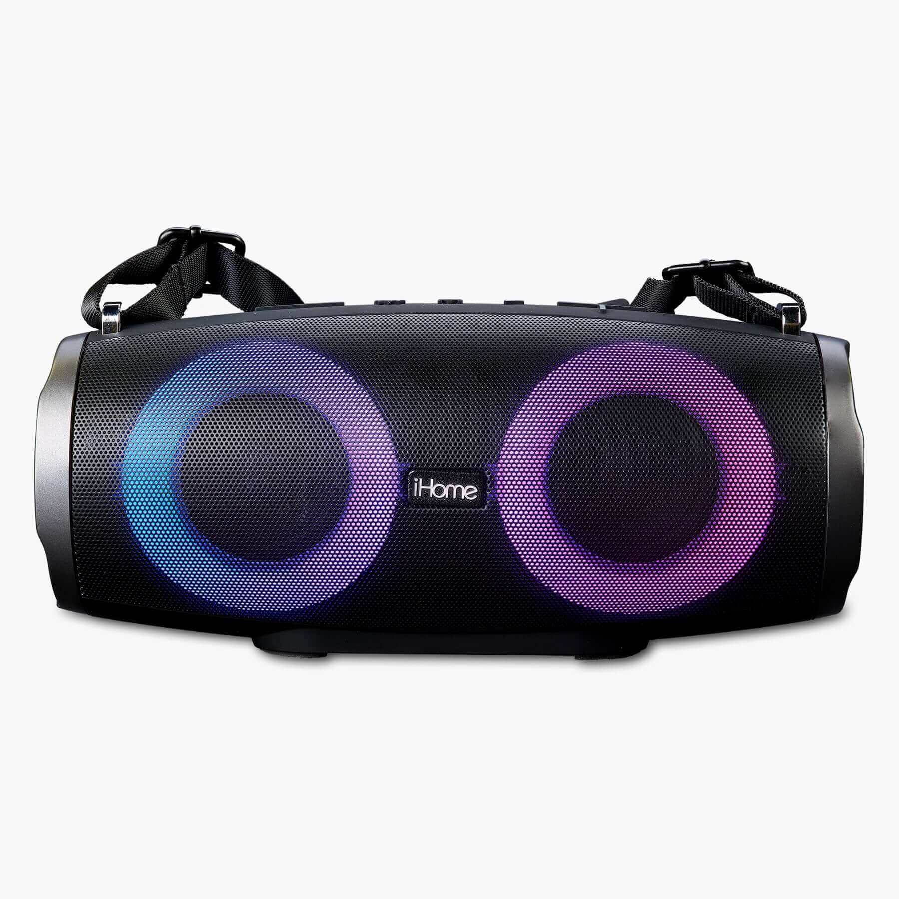 Bluetooth Speaker Boombox with FM Radio and Color Changing Lights - (iBT915B.EXv24) - Image 3