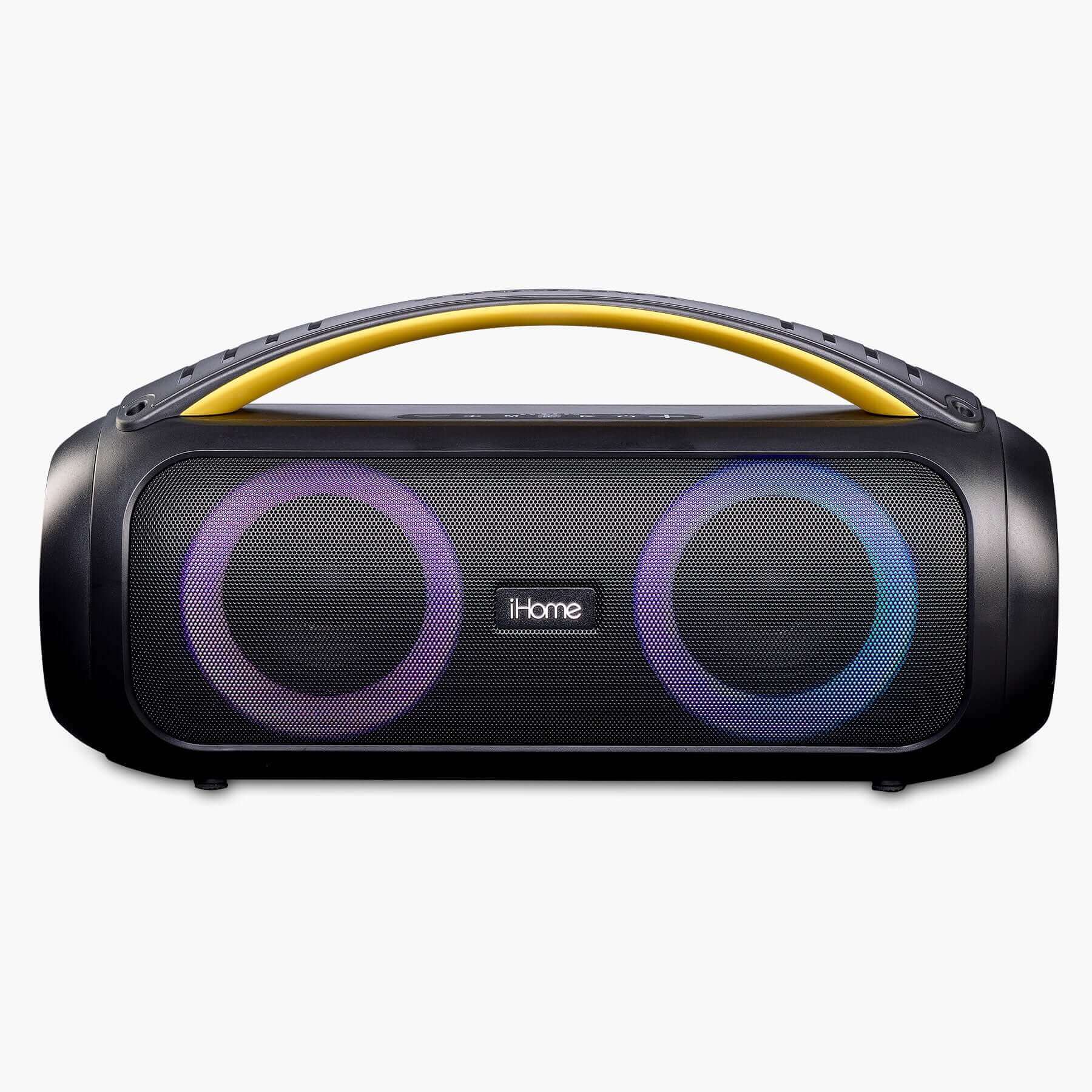 Bluetooth Speaker Boombox with FM Radio, Color Changing Lights and Remote Control (iBT920B.EXv24) - Image 3