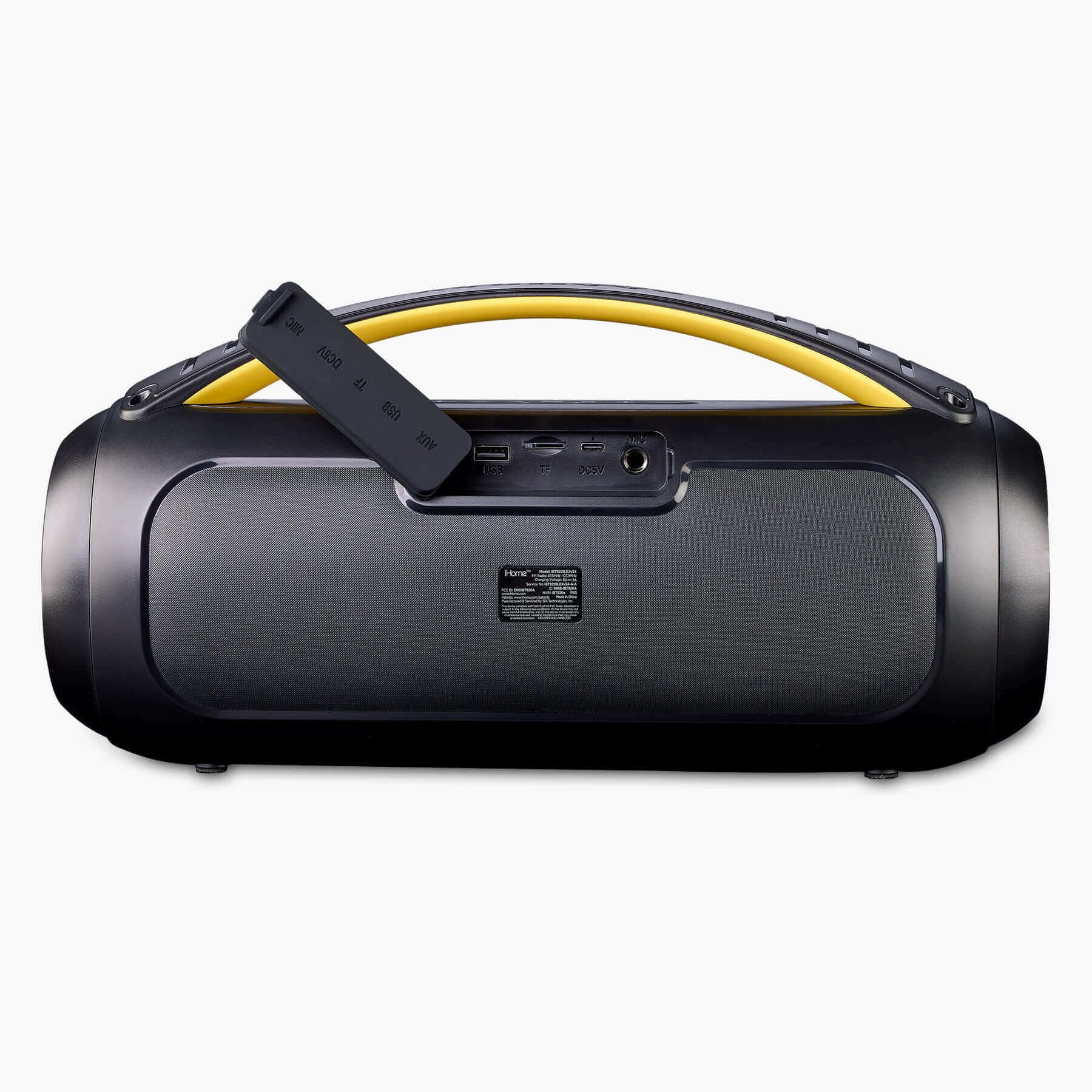 Bluetooth Speaker Boombox with FM Radio, Color Changing Lights and Remote Control (iBT920B.EXv24) - Image 4
