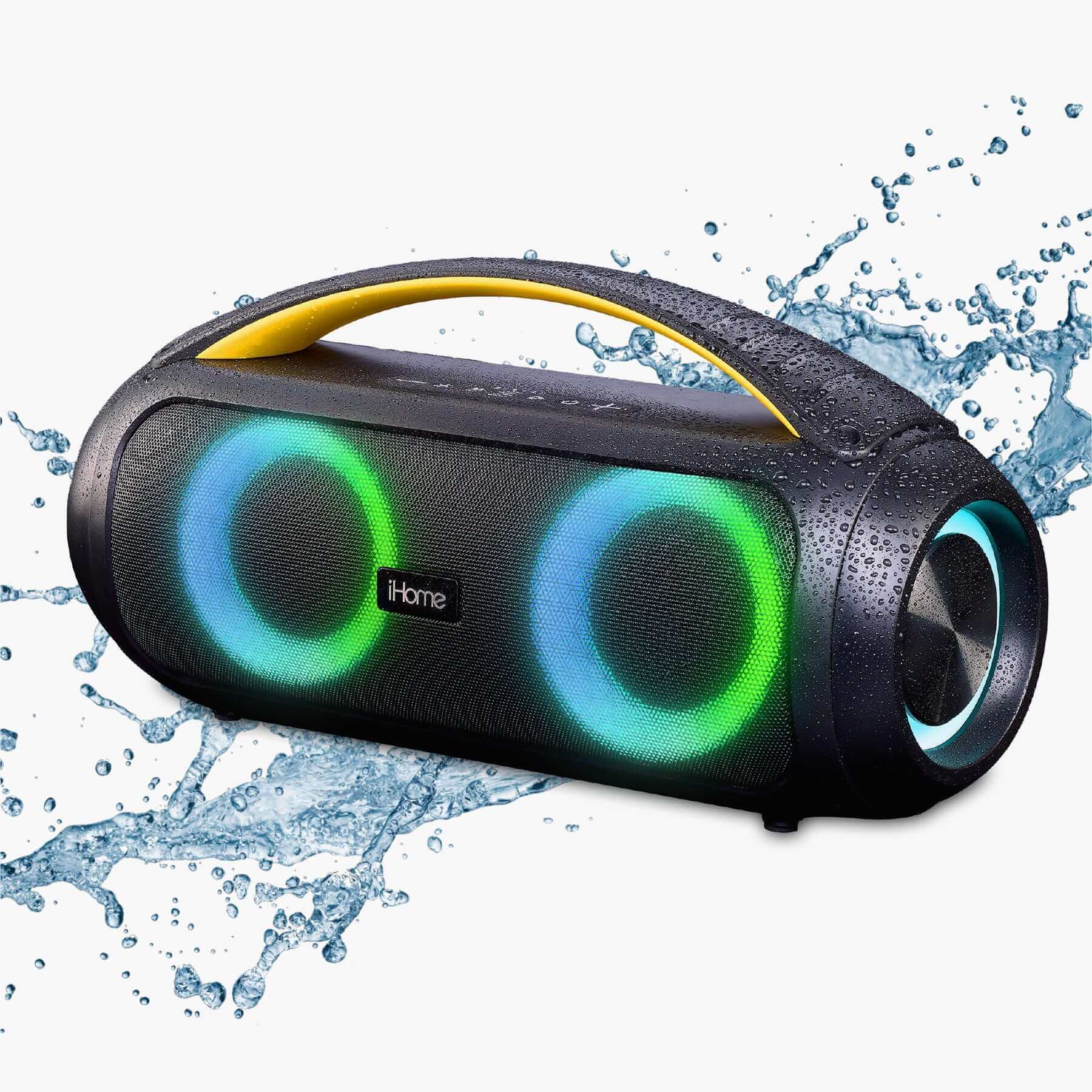Bluetooth Speaker Boombox with FM Radio, Color Changing Lights and Remote Control (iBT920B.EXv24) - Image 5
