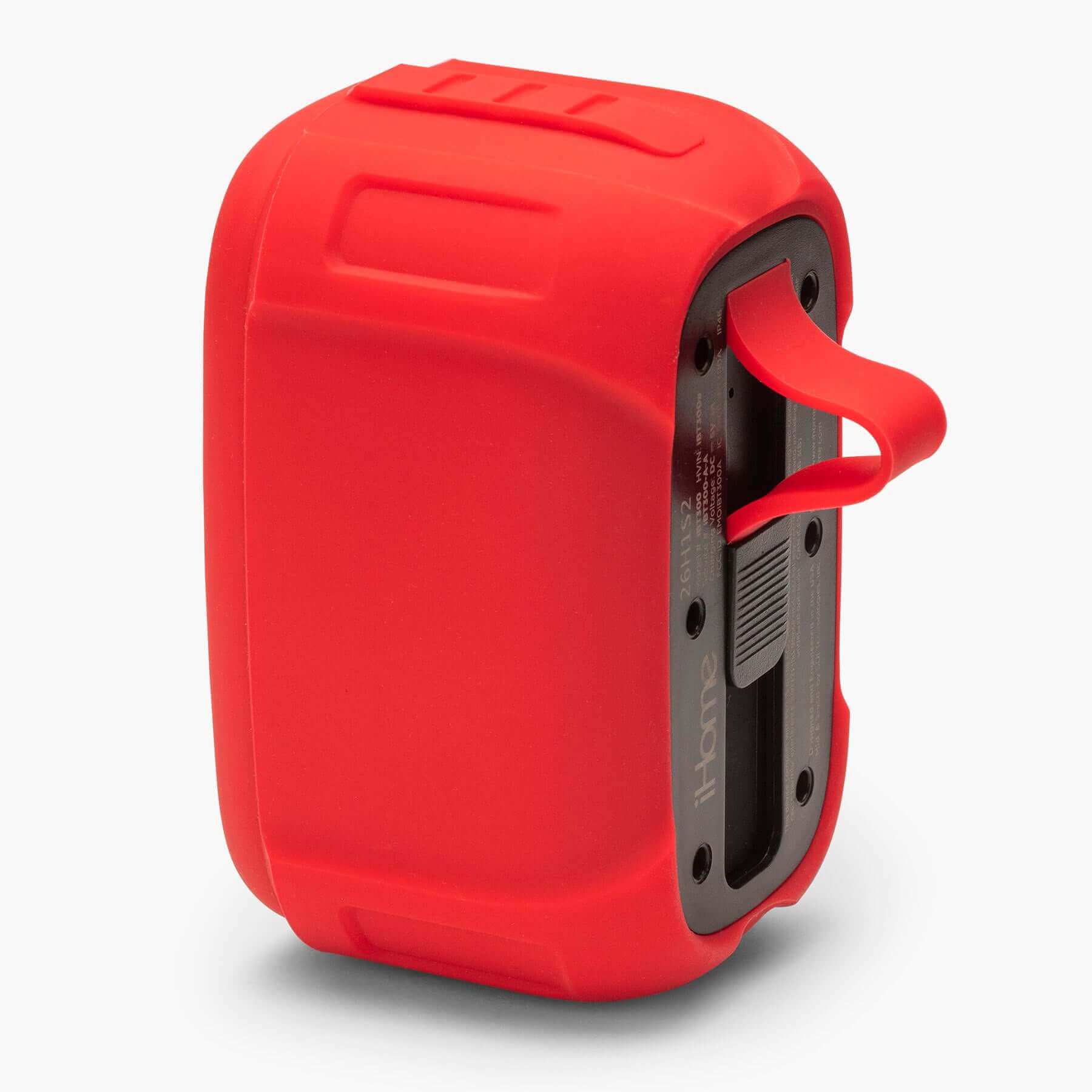 Bluetooth Speaker with 18 Hour Battery, Portable and Rechargeable (iBT300R - Red) - Image 4