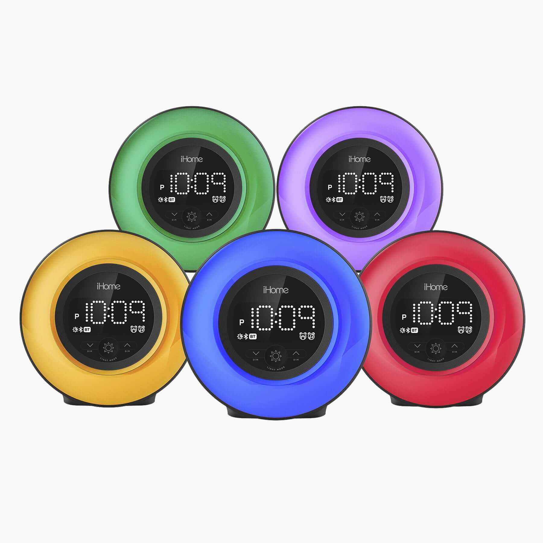 Powerglow Clock Radio with Bluetooth Speaker and USB Charging (iBT295) - Image 3