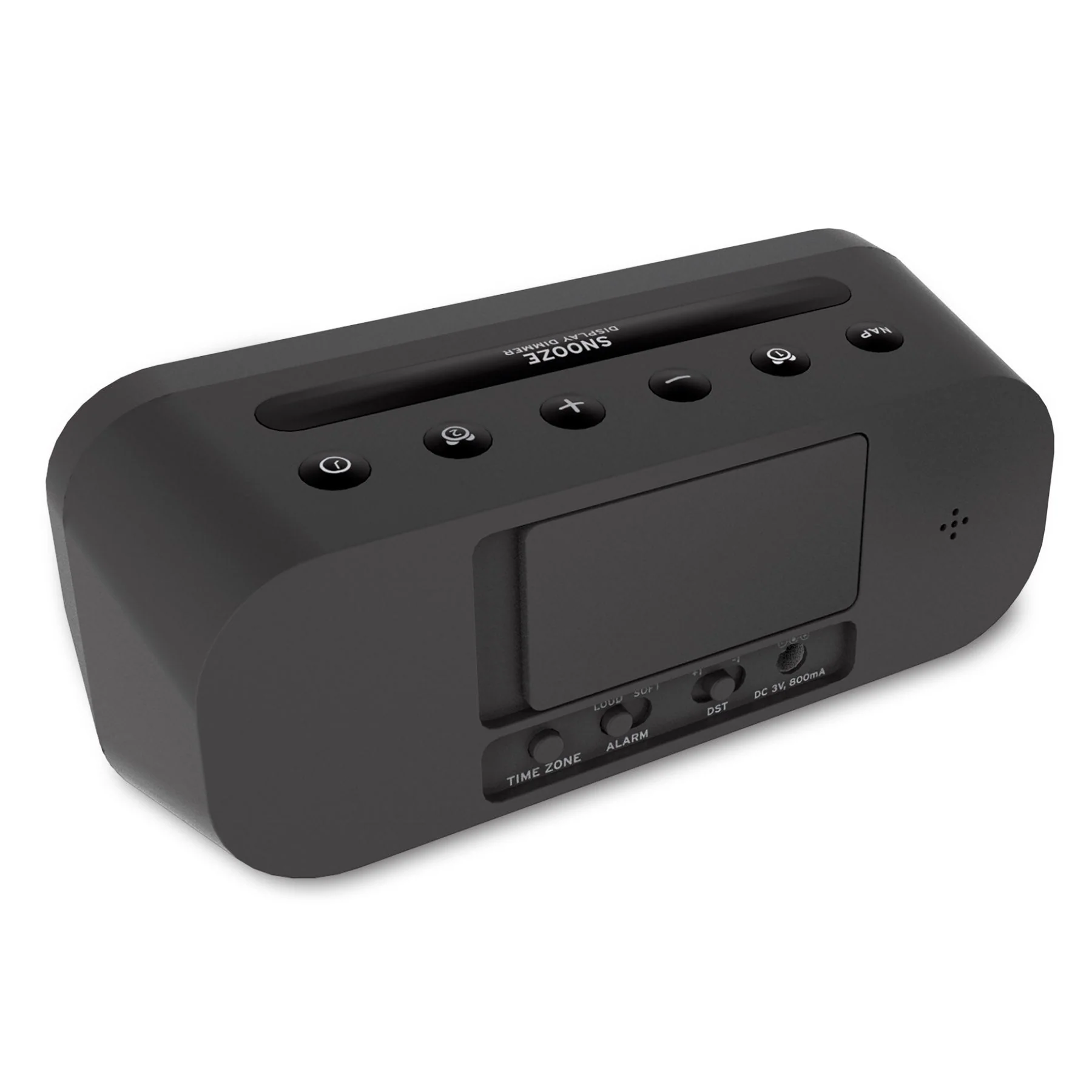 Timex Alarm Clock with 2 USB Charging Ports – (T129) - Image 4