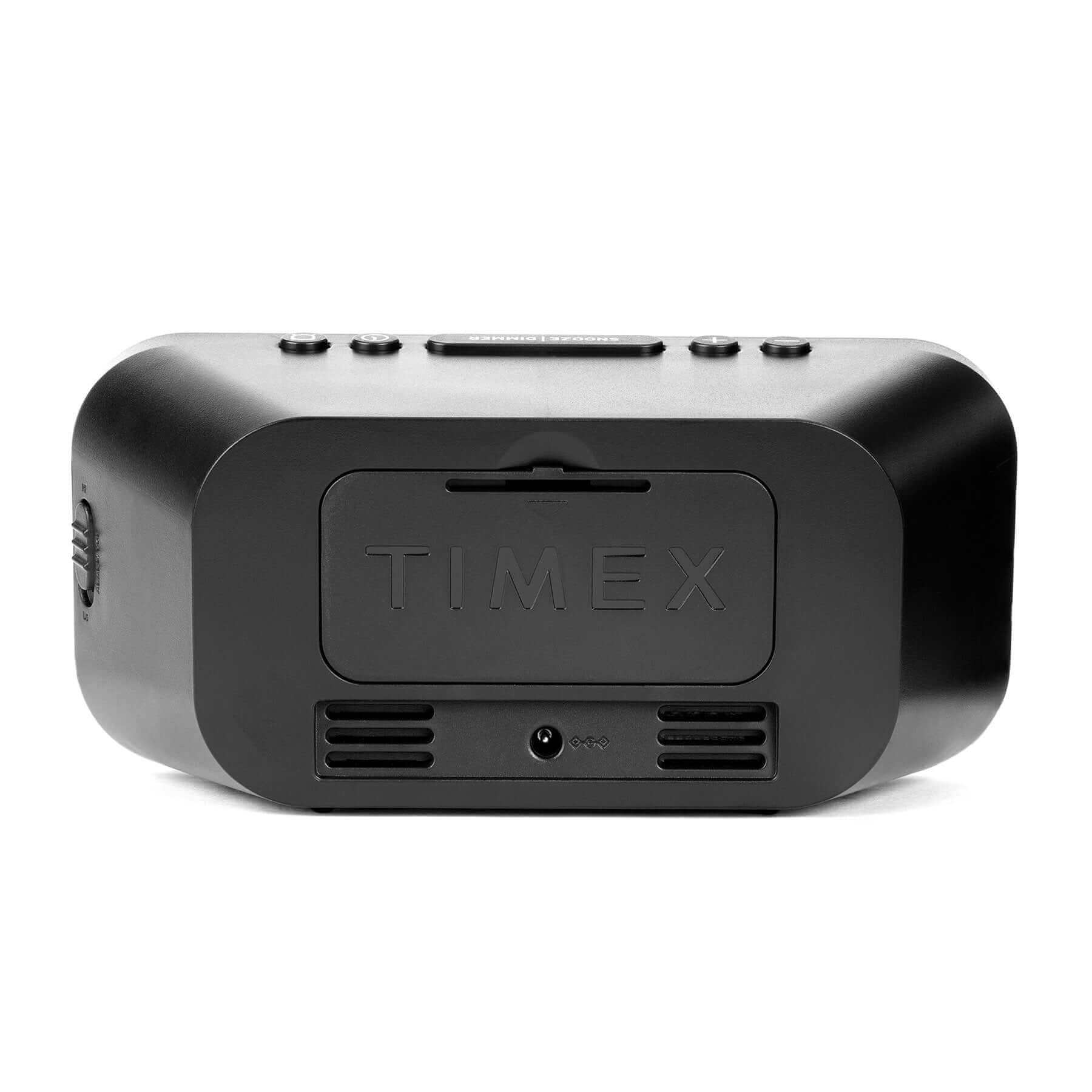 Timex Alarm Clock with Large Display, Includes 120V Power Adapter – Black (T121B) - Image 3