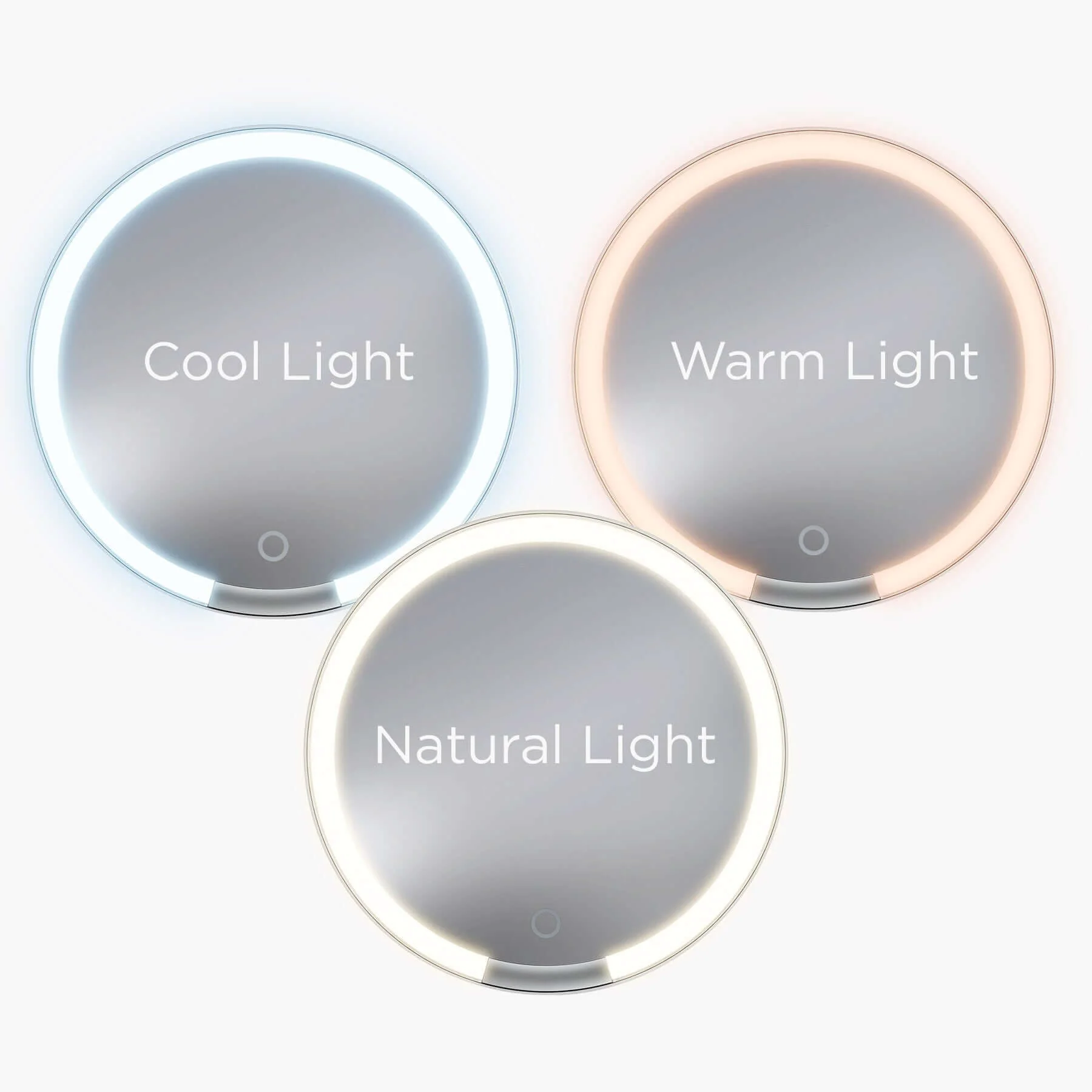 Travel Makeup Mirror with Lights and Bluetooth Speaker (iCVBT9W) - Image 5