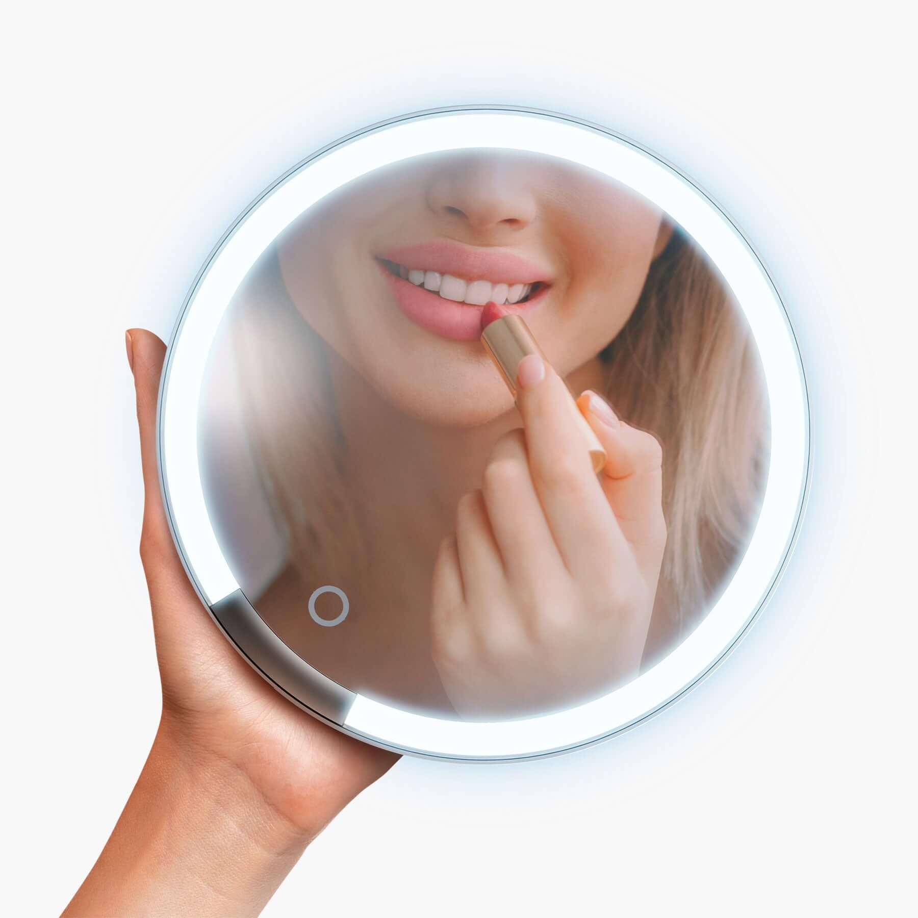 Travel Makeup Mirror with Lights and Bluetooth Speaker (iCVBT9W) - Image 7