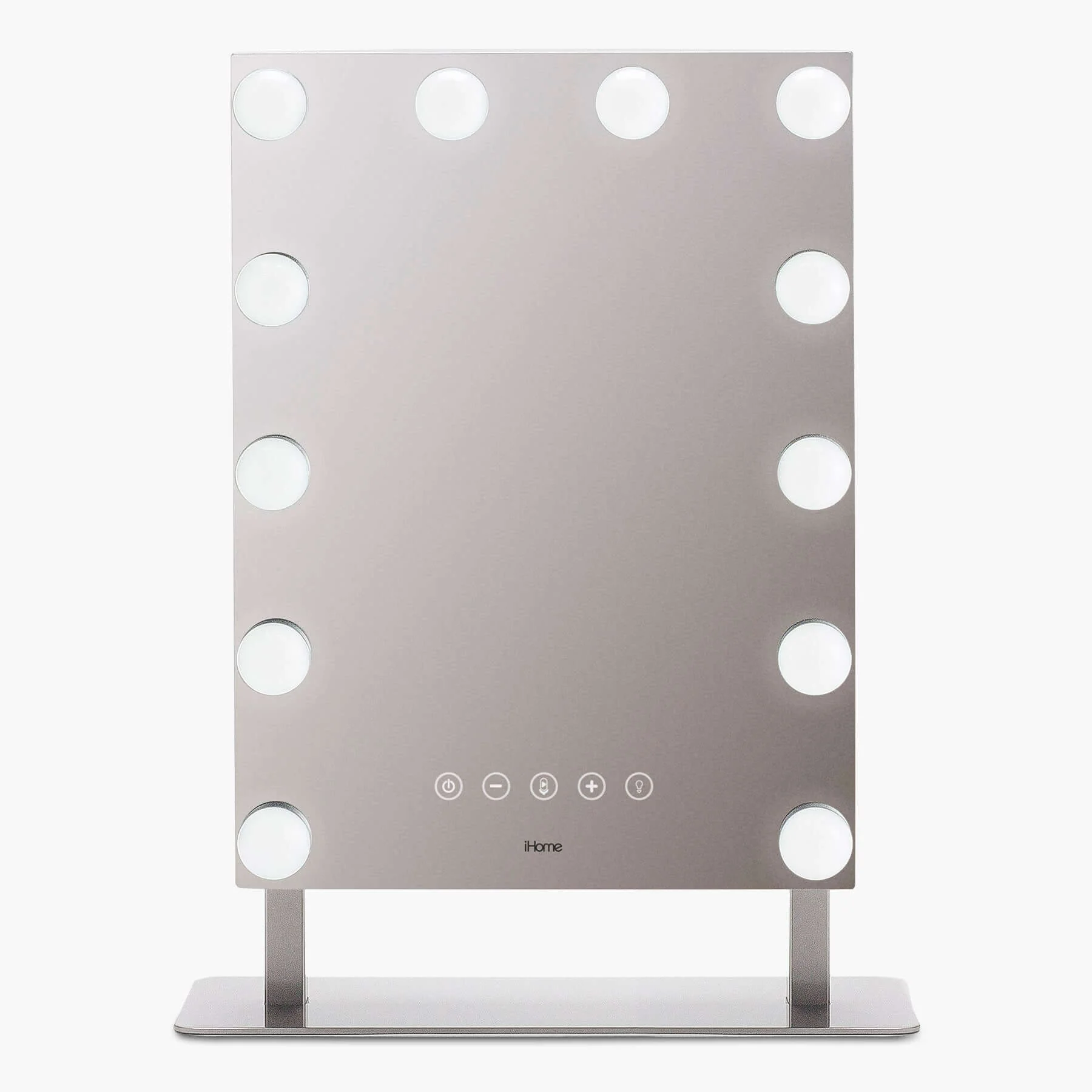 Vanity Mirror with Lights, Luxury Hollywood Mirror Includes Bluetooth Speaker, USB Charging, and Magnifying Mirror (iCVBT15) - Image 3